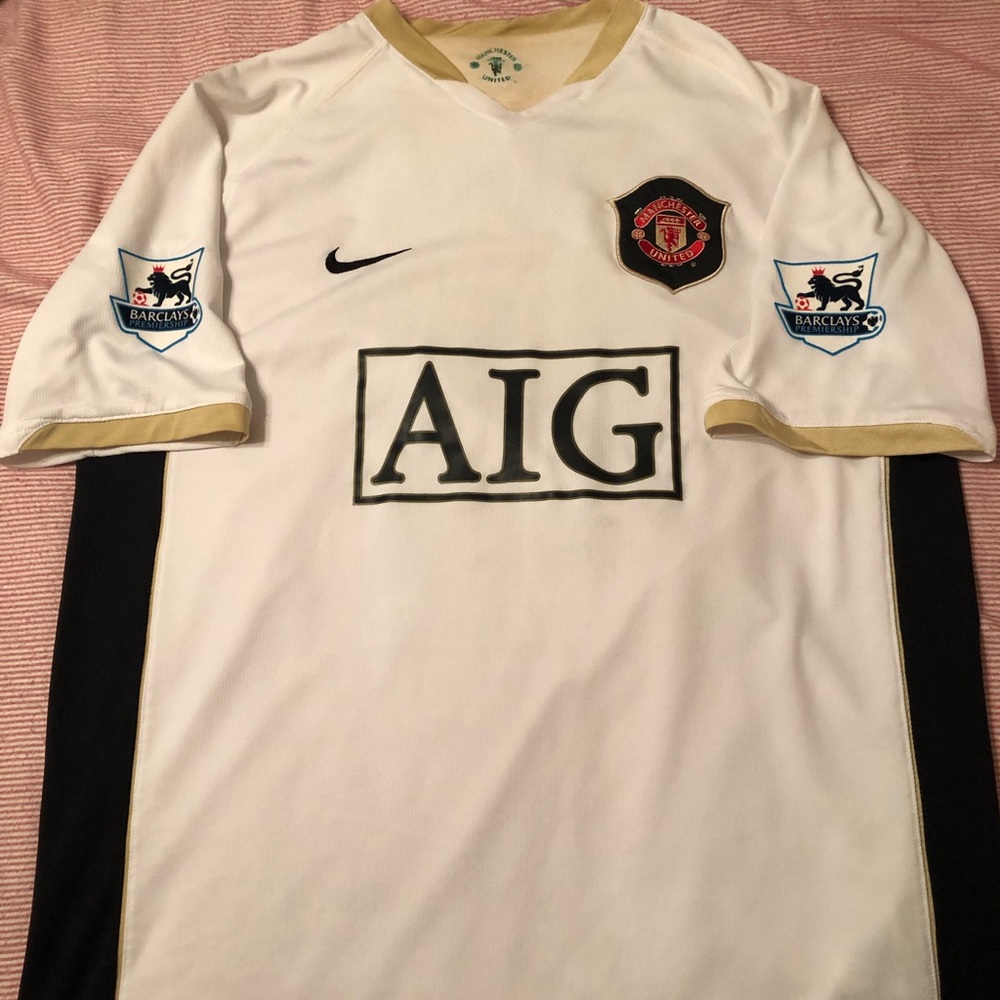 Rare 2006 Ryan Giggs Manchester United Away Kit